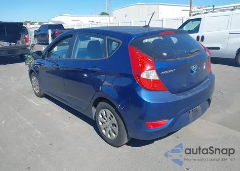 2016 Hyundai Accent Se z USA, uszkodzony, nr VIN KMHCT5AE1GU261034